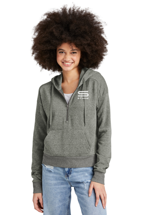 Women s Perfect Tri Fleece 1/2-Zip Pullover DT1311