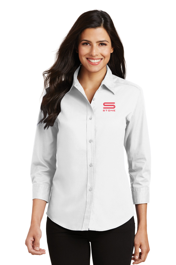 Women s 3/4-Sleeve Easy Care Shirt
