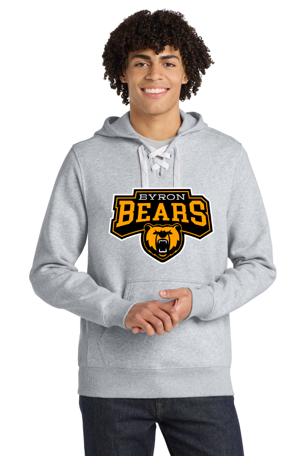 NEW Sport Tek Hoodie - With Embroidered Twill Byron Logo - ST271
