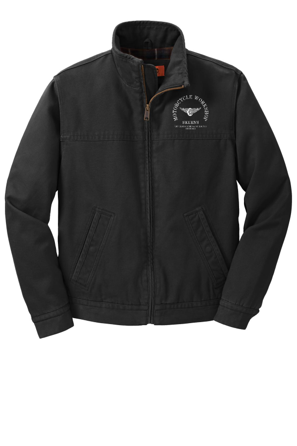 CornerStone Washed Duck Cloth Flannel-Lined Work Jacket