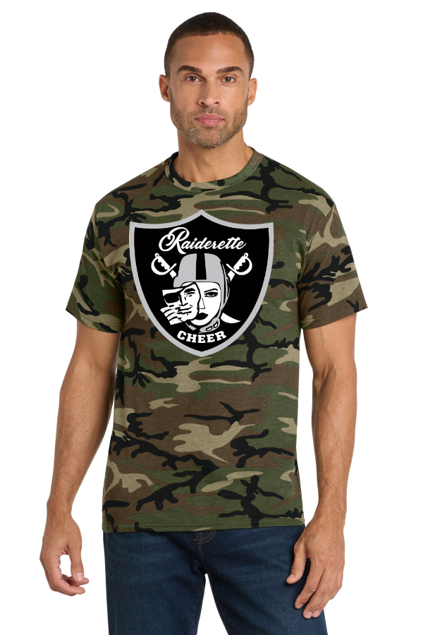 Port & Co Core Cotton Camo Tee