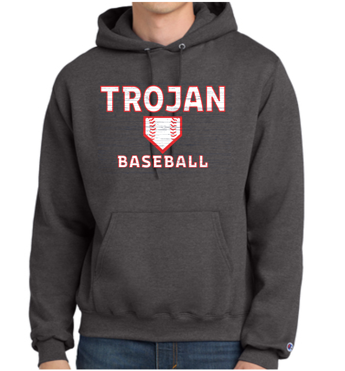 White - Champion Hooded Sweatshirt