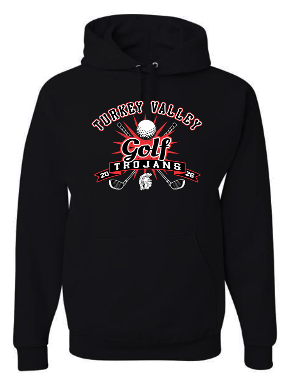 BLACK - Hooded Sweatshirt