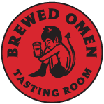 B1-Brewed Omen Tasting Room Sticker