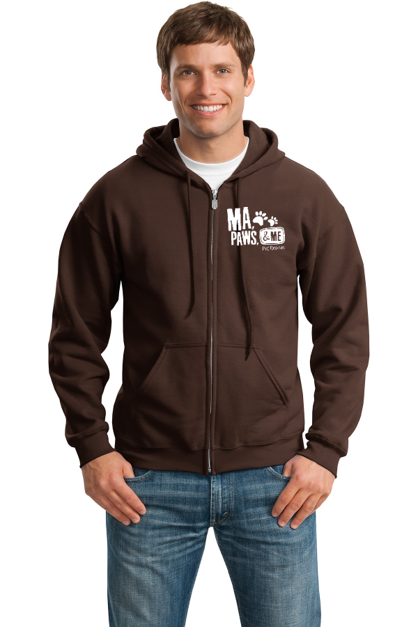 E6-Gildan - Heavy Blend Full-Zip Hooded Sweatshirt. 18600