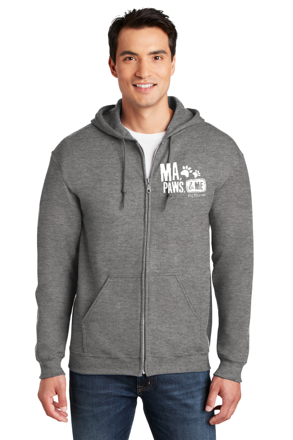 E6-Gildan - Heavy Blend Full-Zip Hooded Sweatshirt. 18600