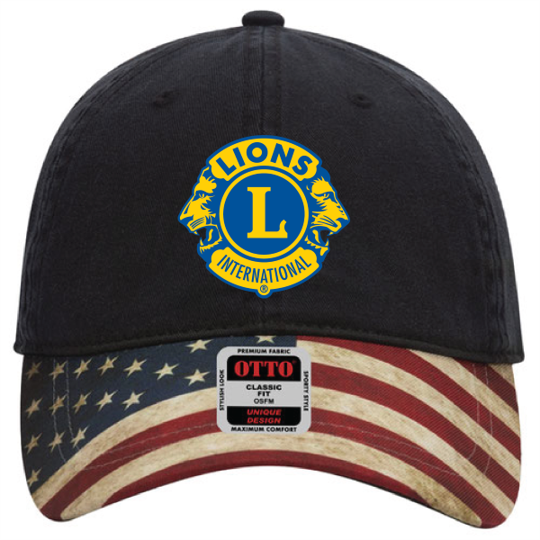 C7b-OTTO CAP 6 Panel Low Profile Baseball Cap 80-1180