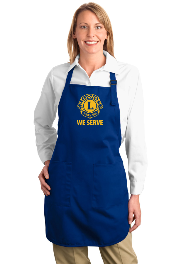 E2-Full-Length Apron with Pockets A500