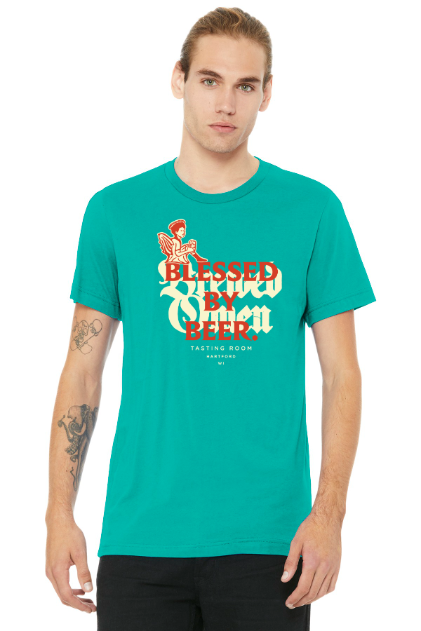 E5-BELLA+CANVAS Unisex Jersey Short Sleeve Tee, logo printed on front & back. BC3001