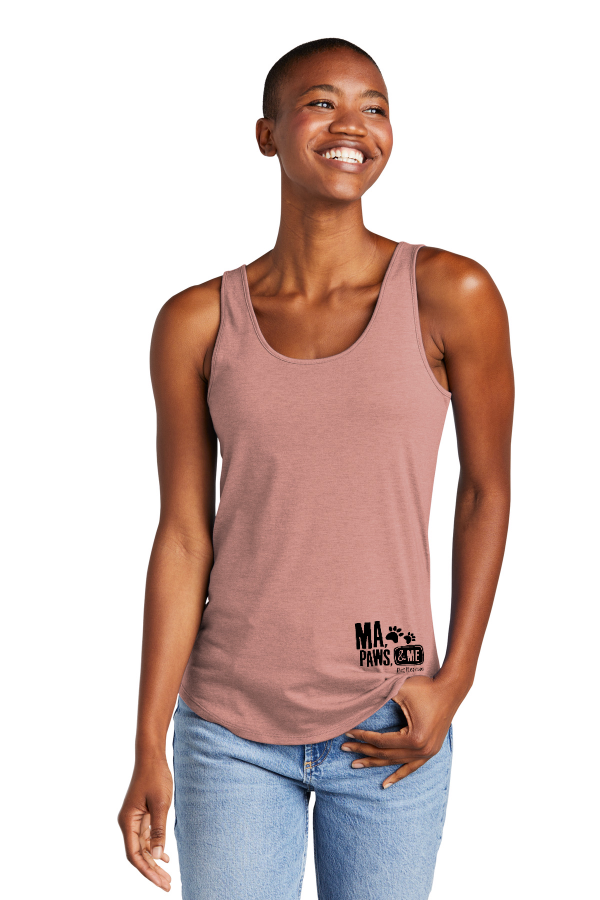 D1b-District Women's Perfect Tri Relaxed Tank DT151