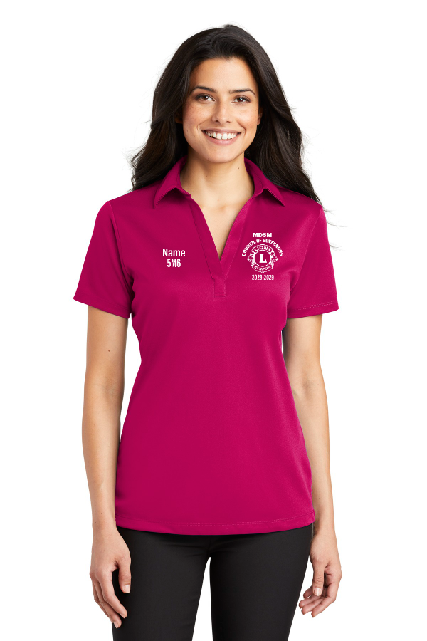 A03-Port Authority Women s Silk Touch Performance Polo. L540