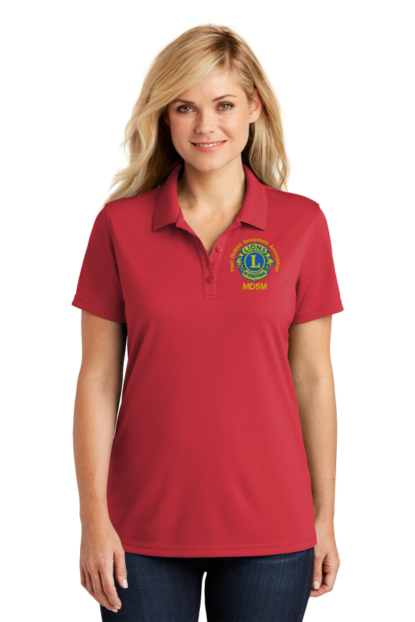 006-Port Authority Ladies Dry Zone UV Micro-Mesh Polo. LK110