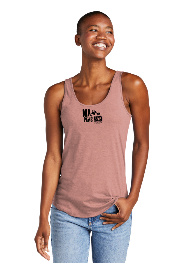 D1b-District Women's Perfect Tri Relaxed Tank DT151