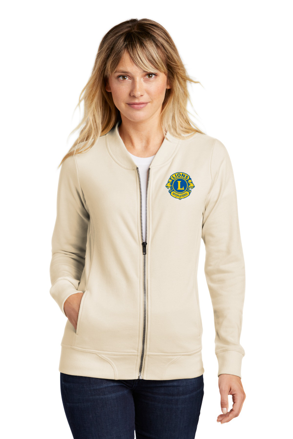 N3-Sport-Tek  Women s Lightweight French Terry Bomber LST274