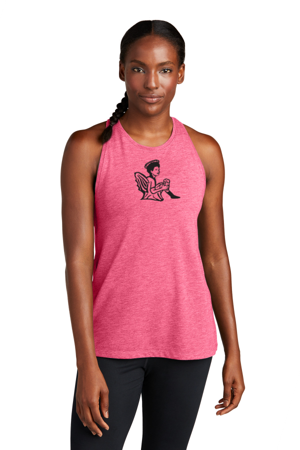 C2-Sport-Tek Women's PosiCharge  Tri-Blend Wicking Tank. LST402