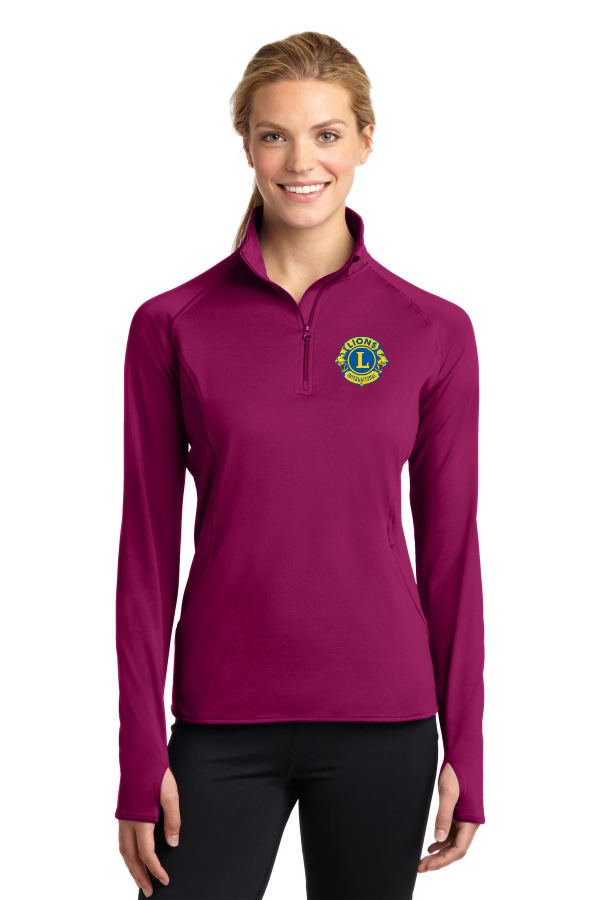 L4-LST850 Ladies Sport-Wick Stretch 1/2-Zip Pullover