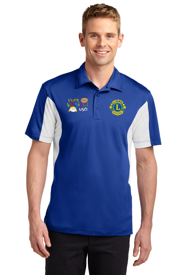 H2-KidSight USA Sport-Tek Side Blocked Micropique Sport-Wick Polo. ST655