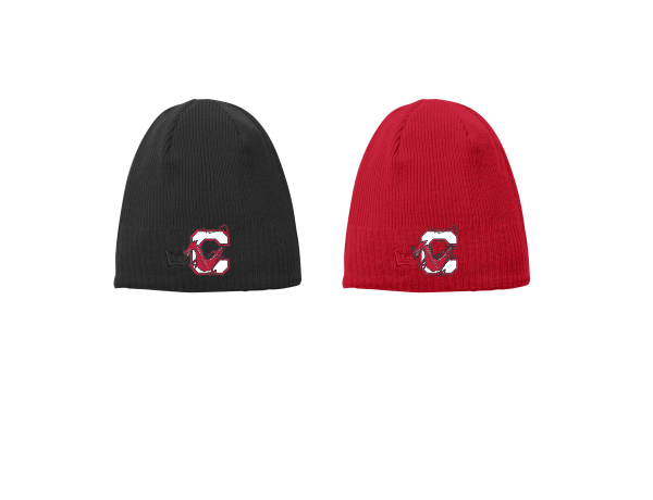 Hat - New Era Knit Beanie with Embroidered Logo with Embroidered Logo