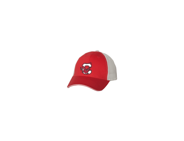 Hat - Adjustable Sandwich Trucker Hat with Embroidered Logo