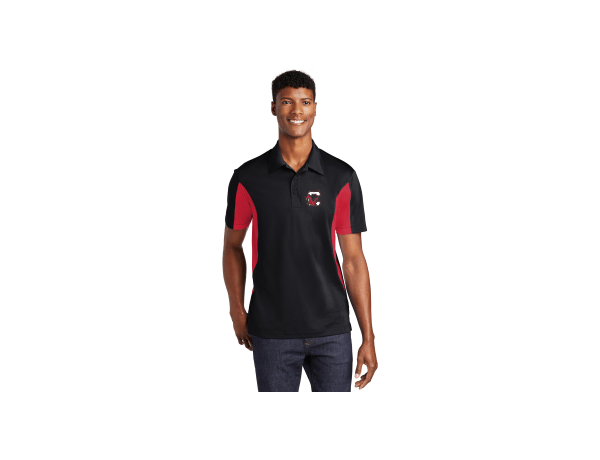 Polo - Sport-Tek Side Blocked Micropique Sport-Wick Polo with Embroidered Logo