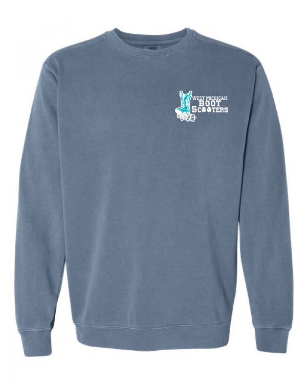 Unisex Garment-Dyed Crewneck Sweatshirt