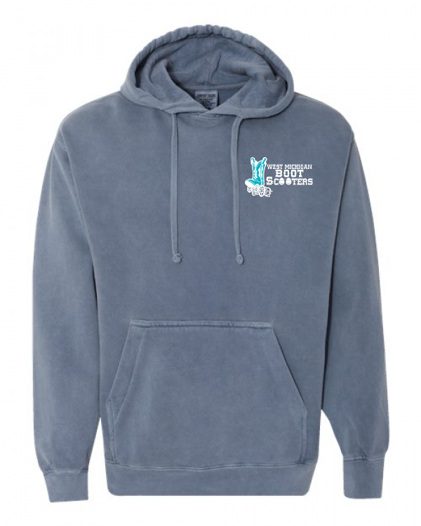 Unisex Garment-Dyed Hooded Sweatshirt