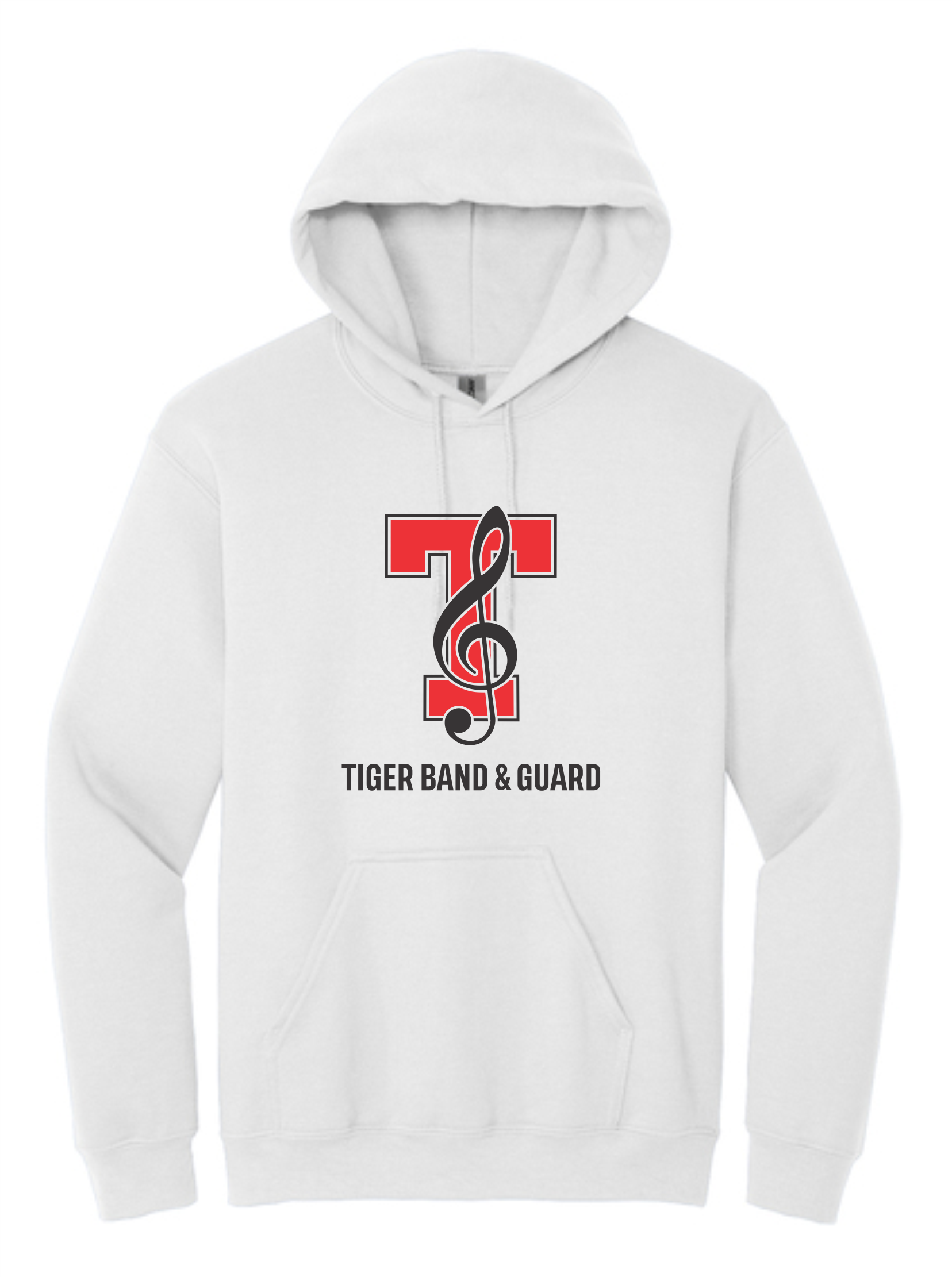 THS Band & Guard White Hoodie