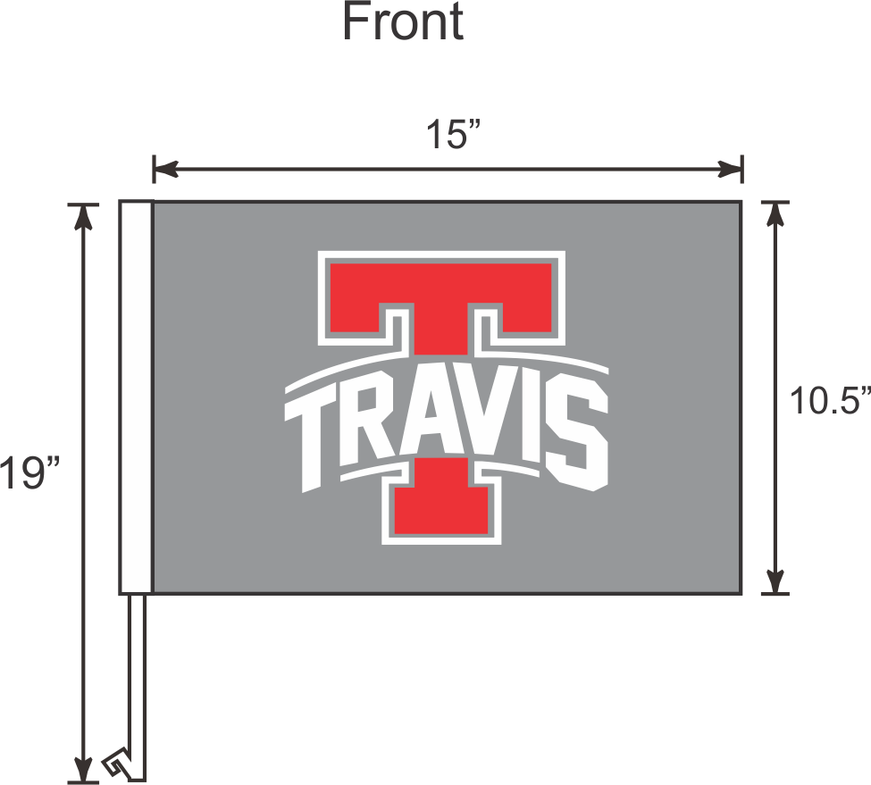 THS Car Flag