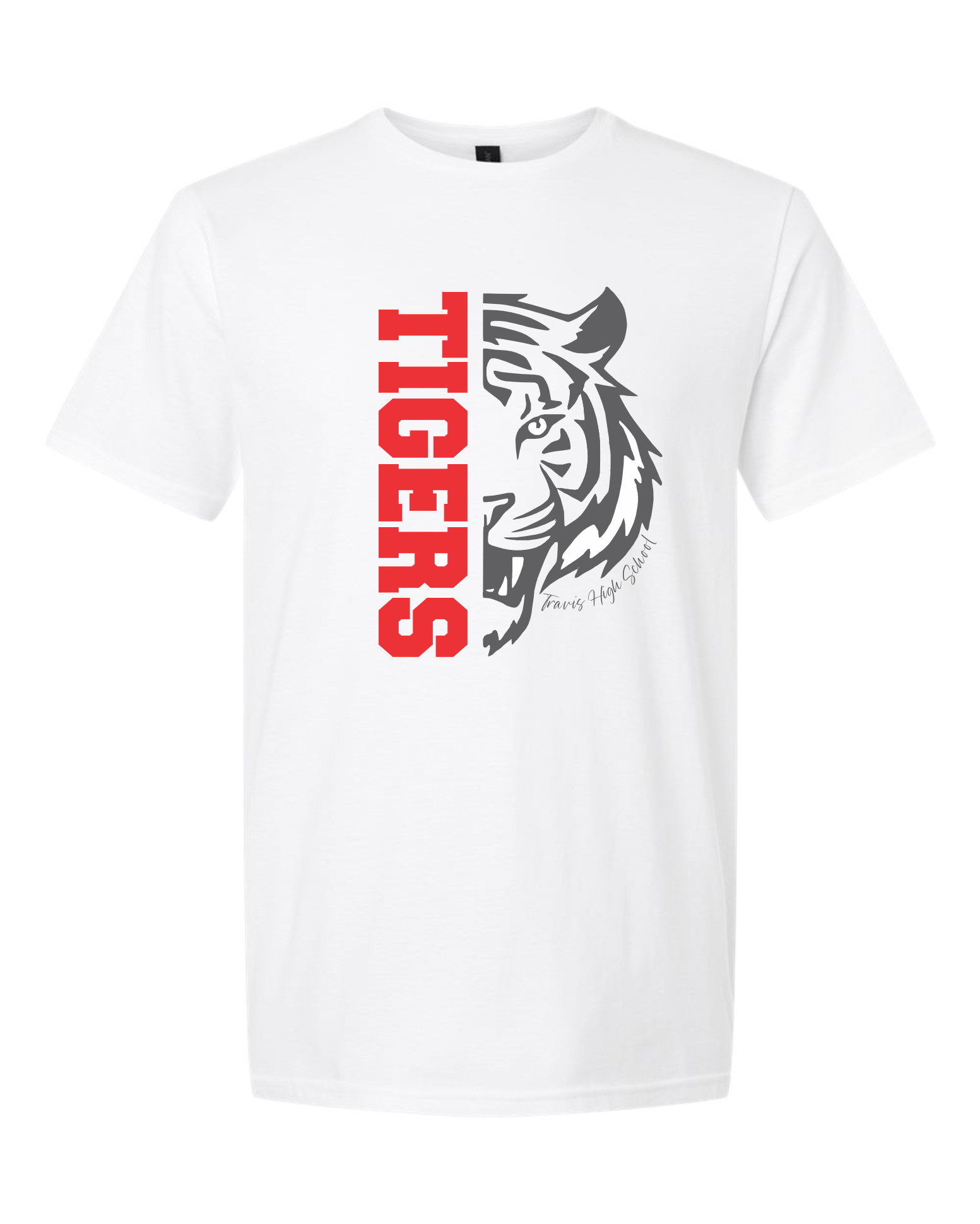 Travis Tigers White Short Sleeve Shirt