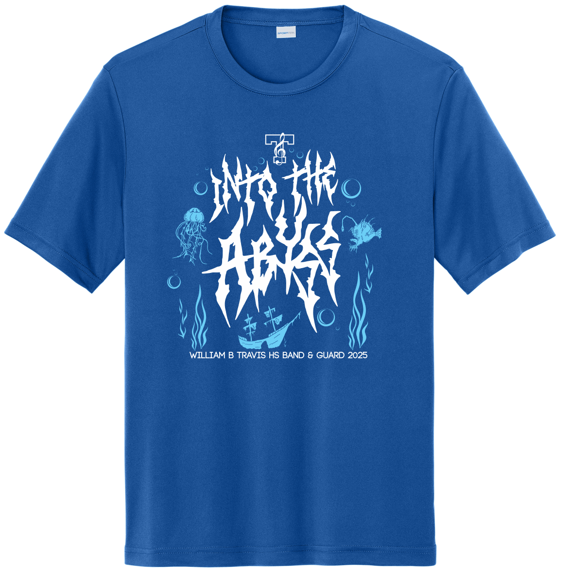 THS Tiger Band Theme Dri Fit Shirt