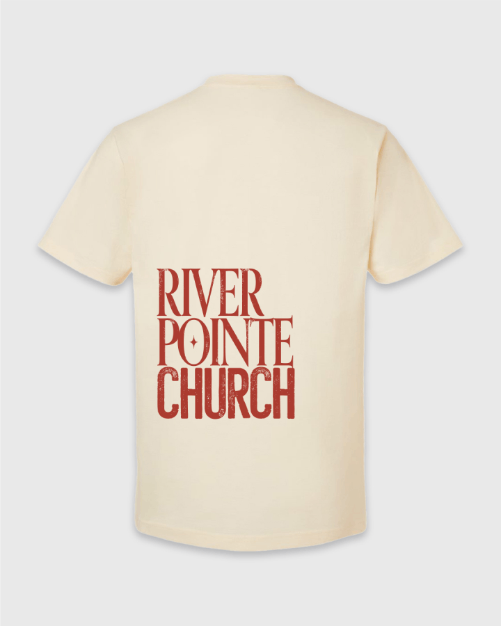 Ivory & Rust Boxy T-Shirt