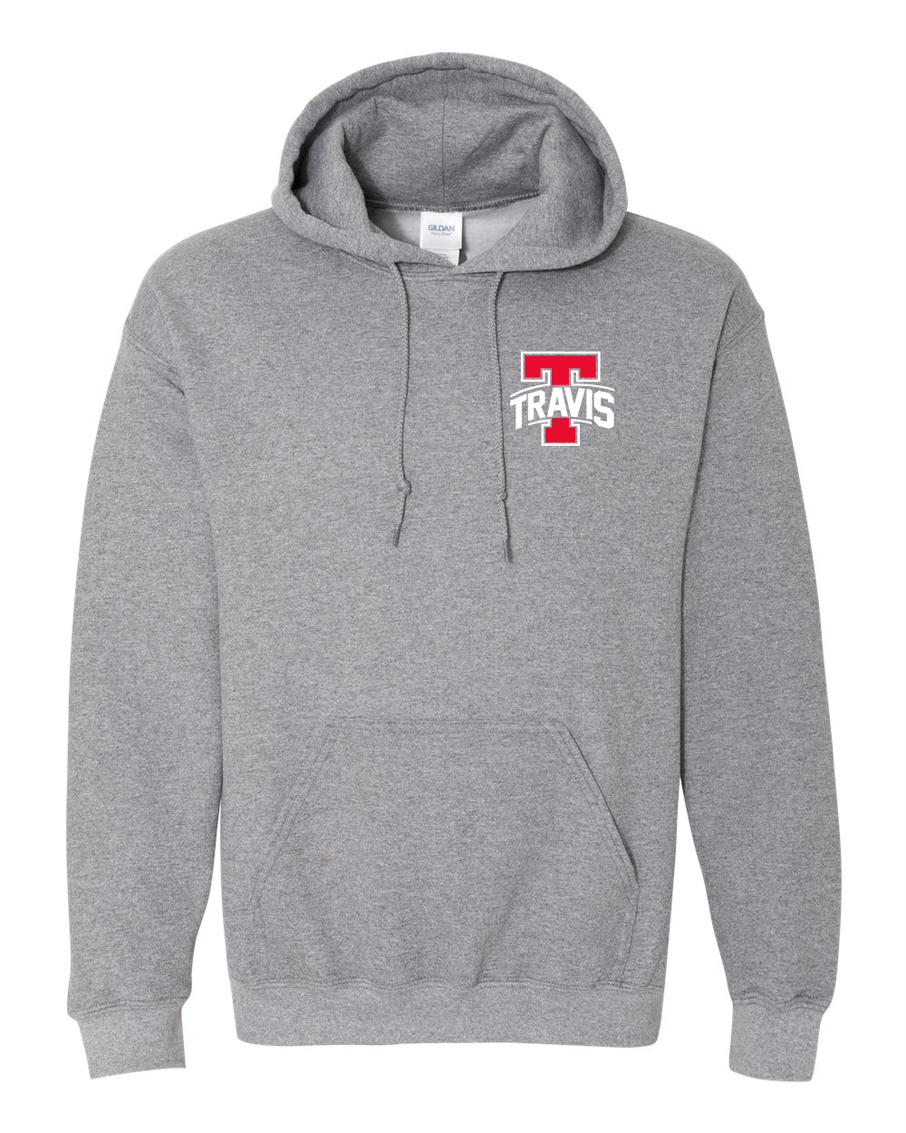 Travis Sport Grey Hooded Sweatshirt