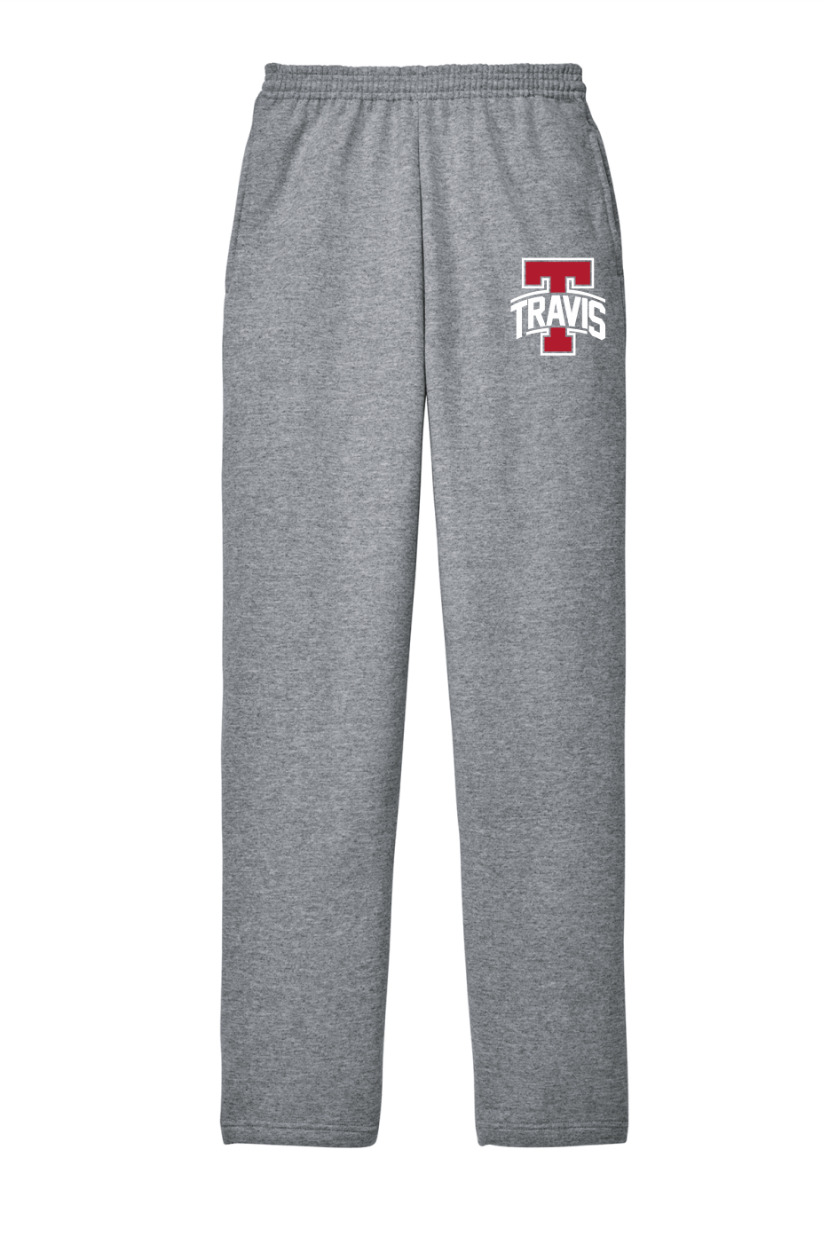 Travis Open Bottom Sweatpant with Pockets