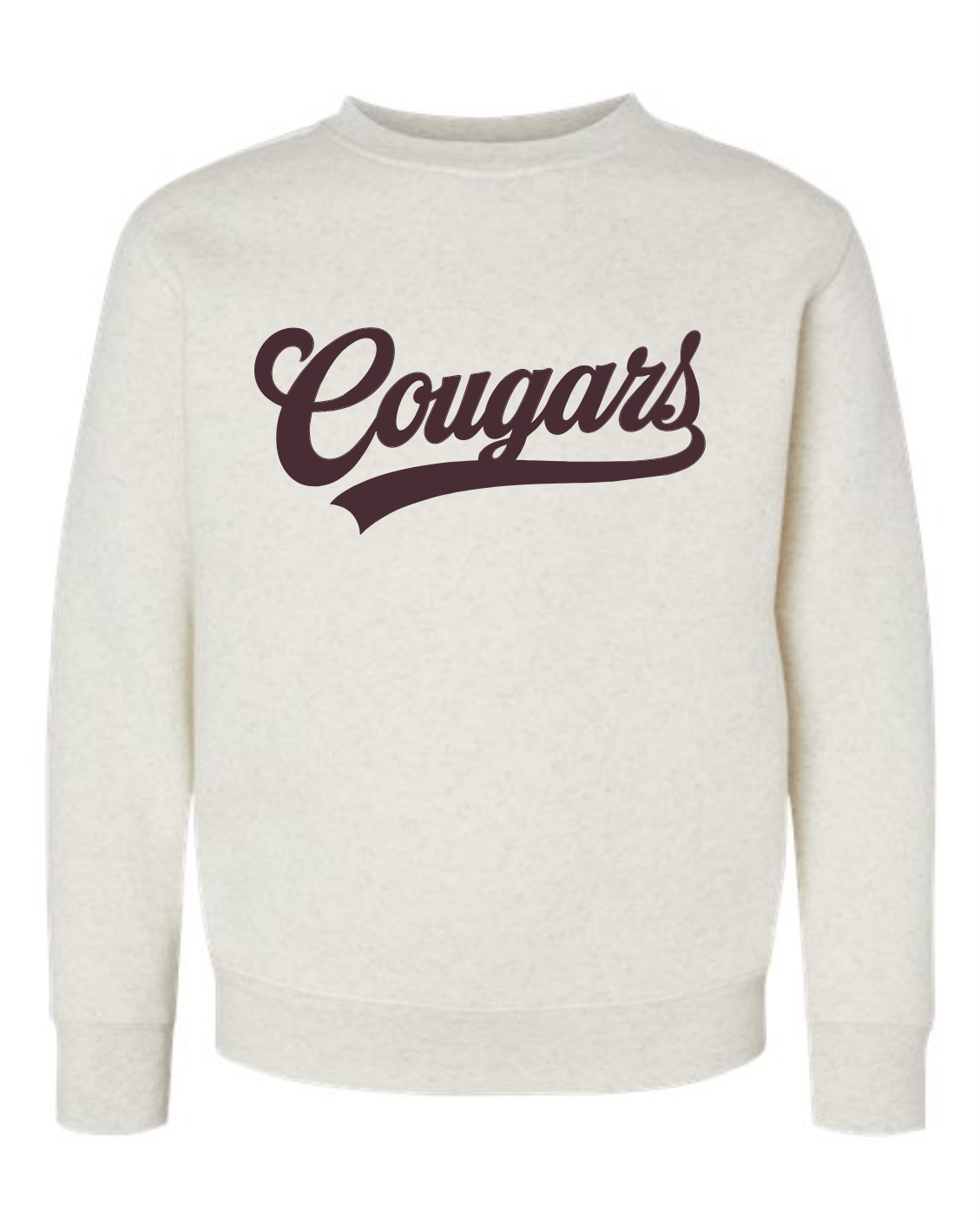 CAMPBELL COUGARS SCRIPT CREW PULLOVER
