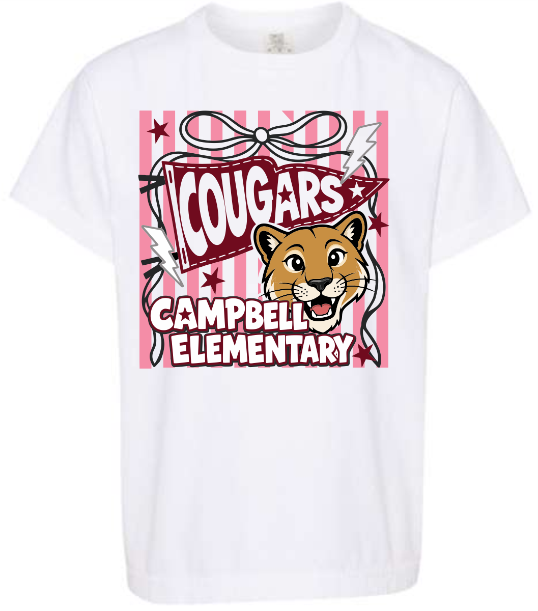 CAMPBELL COUGAR GLAM TEE
