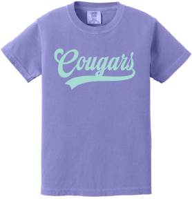 HOUSE OF POSITIVITY – COUGAR SCRIPT TEE