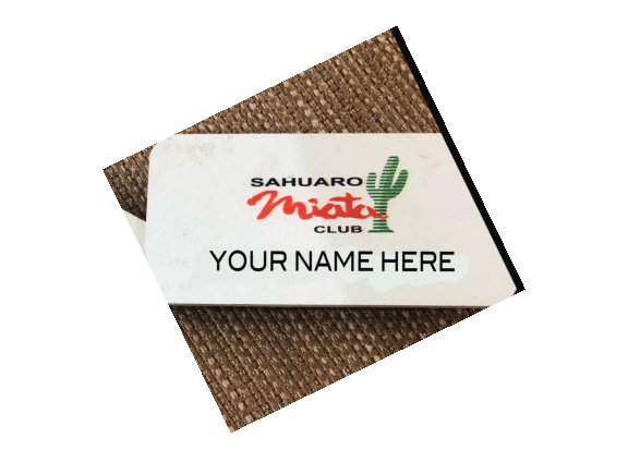 Name Badge - Single