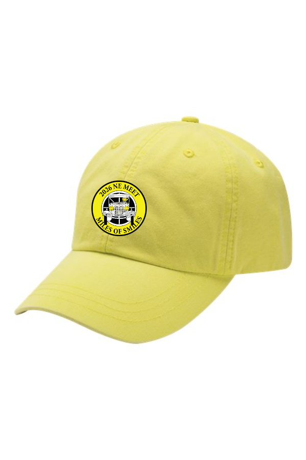 Pigment-Dyed, Leather Strap Cap LP101