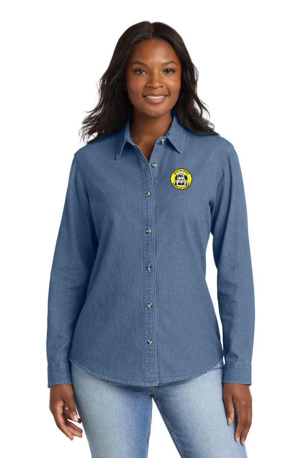 Women's Long Sleeve Denim Shirt LSP10