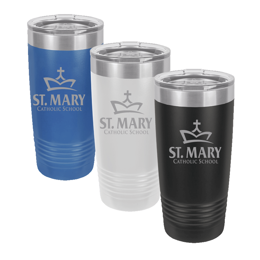 Laser Engraved Stainless steel tumbler