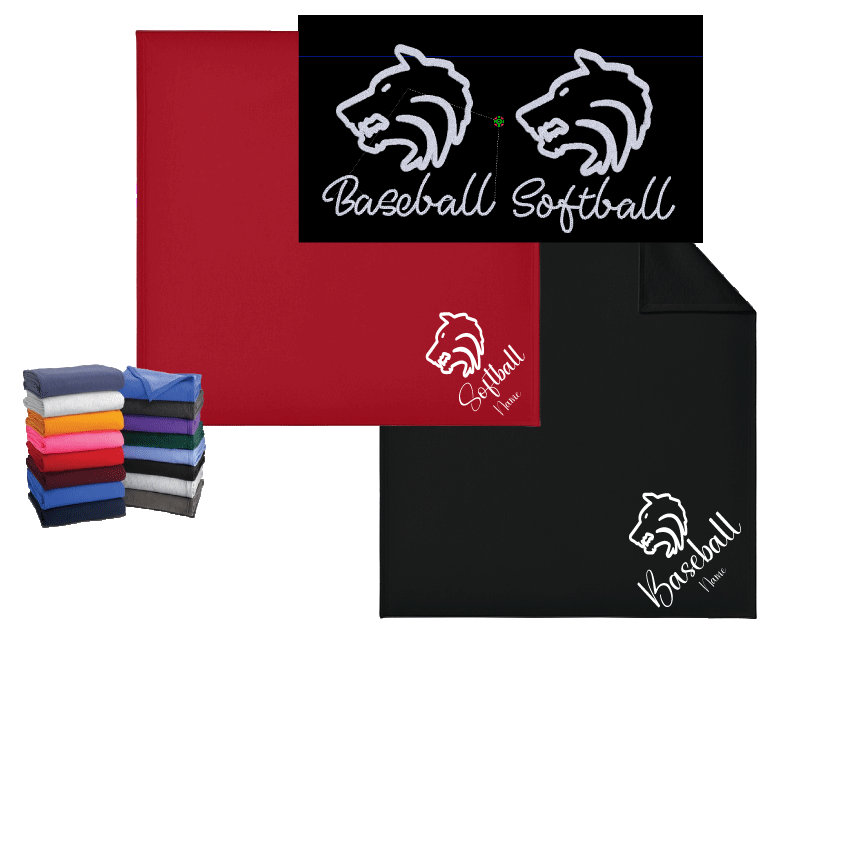 Custom Core Fleece Sweatshirt blanket!