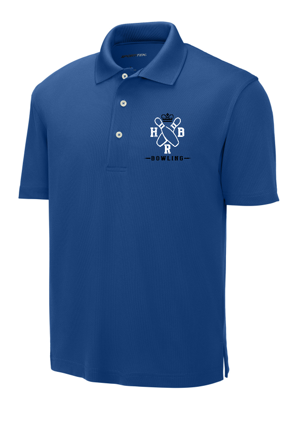 Sport-Tek® Dri-Mesh® Polo with embroidered logo.