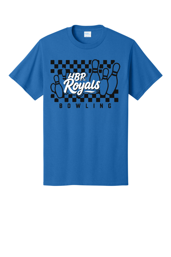 Blue tee is available in three different prints.  Pick your favorite!