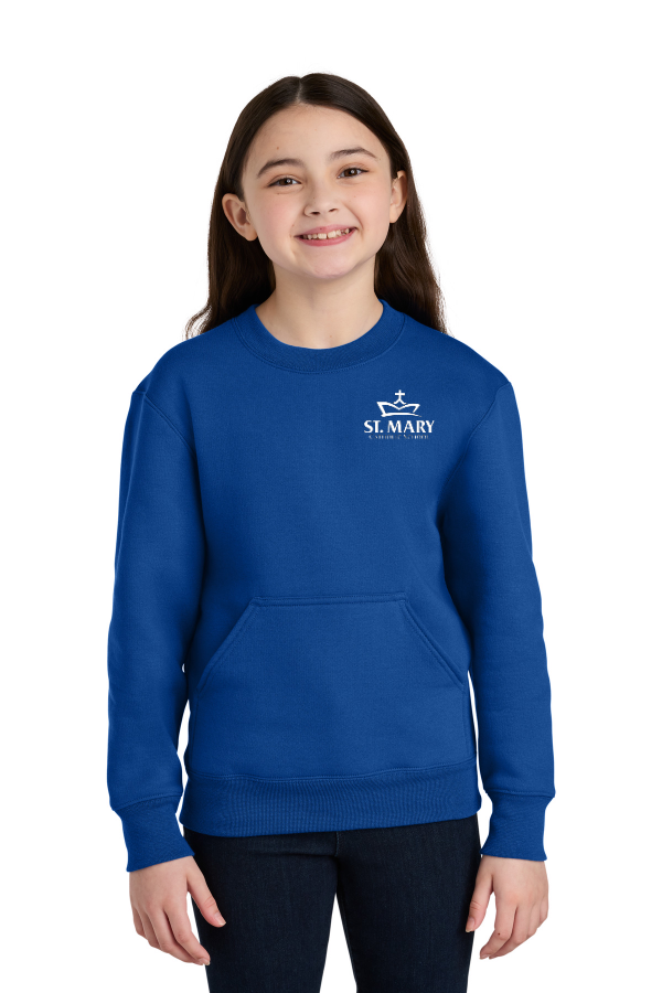 New item! Pocket Crew with chest logo on front only.