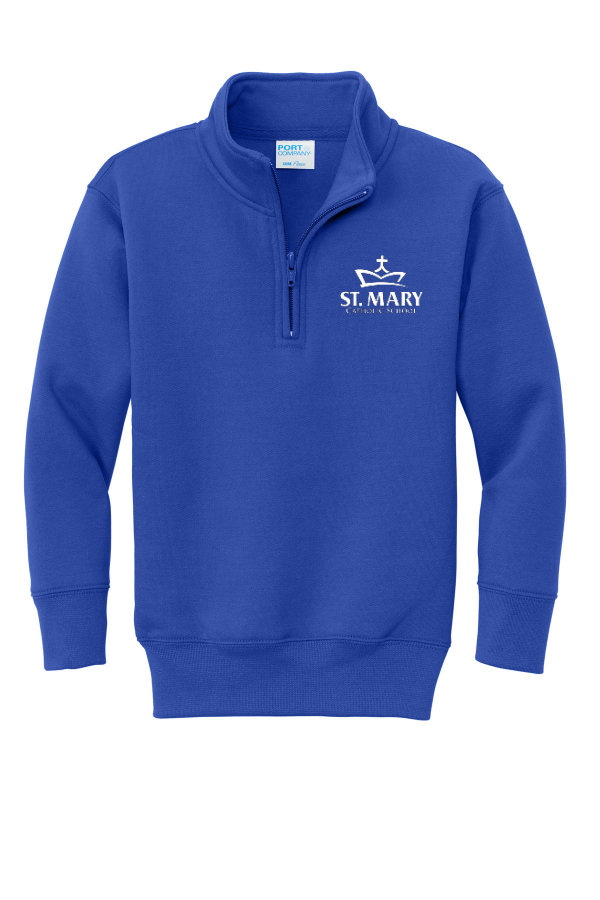 Adult and Youth Fleece Quarter zip- New Colors!