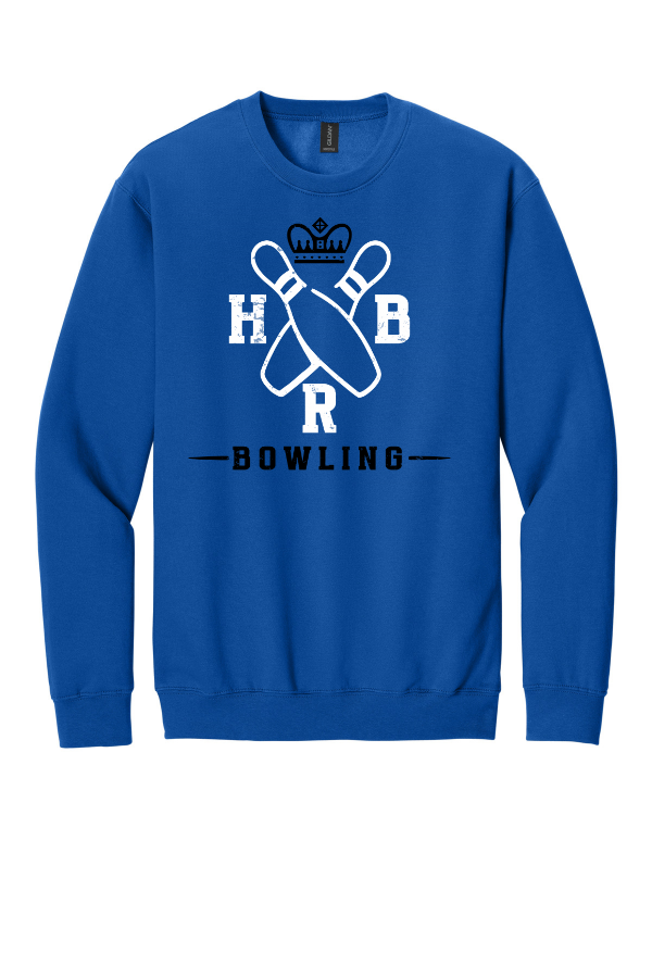 Royal blue crewneck sweatshirt with three print images. Pick your favorite!