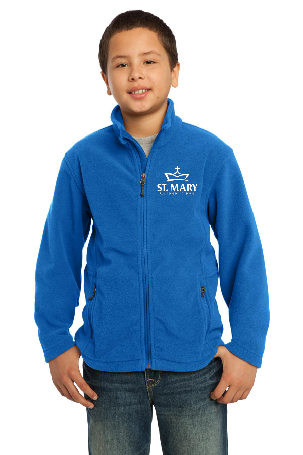 Embroidered Fleece Jacket - School Approved