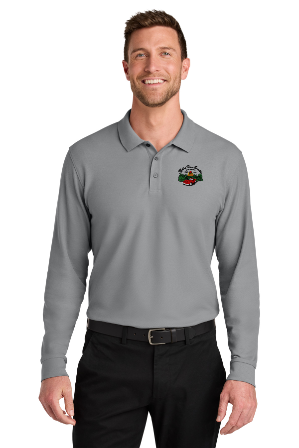 Men's Signature Pique Long Sleeve Polo