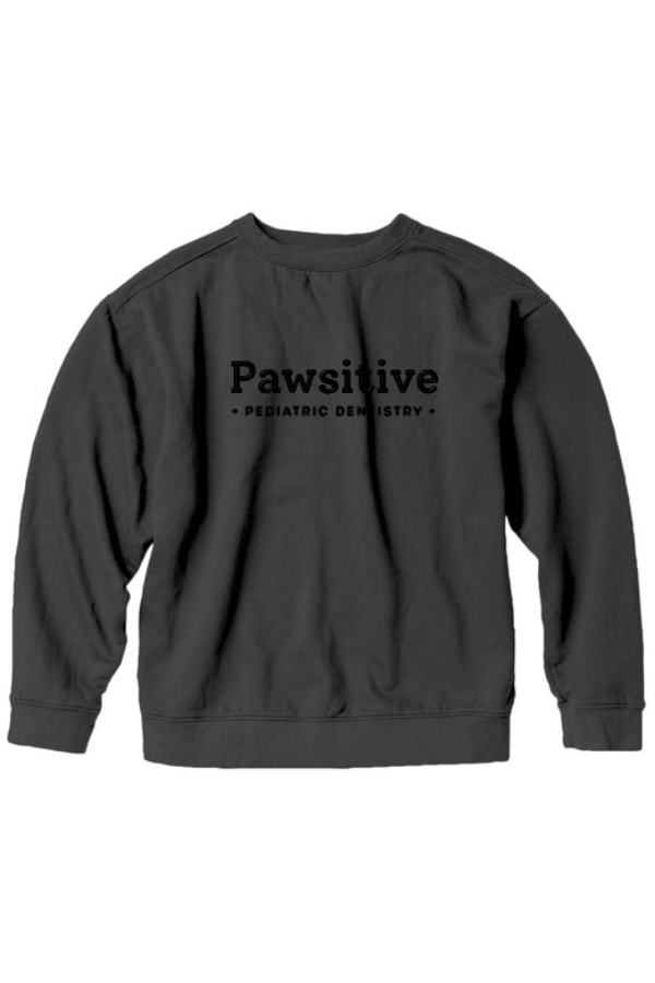 Pawsitive Comfort Colors Adult Crewneck Sweatshirt
