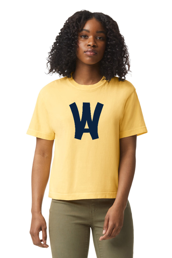 Ladies Cropped Boxy Tee